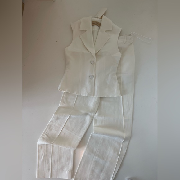 AYA MUSE linen cotton set BRAND NEW - Picture 1 of 5